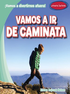 cover image of Vamos a ir de caminata